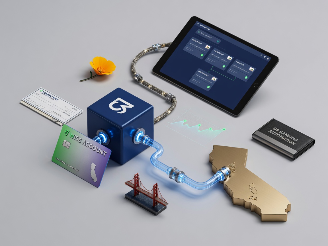 wise, account, bank, automation, california, connect, records, crm, directly, link, services, receipts